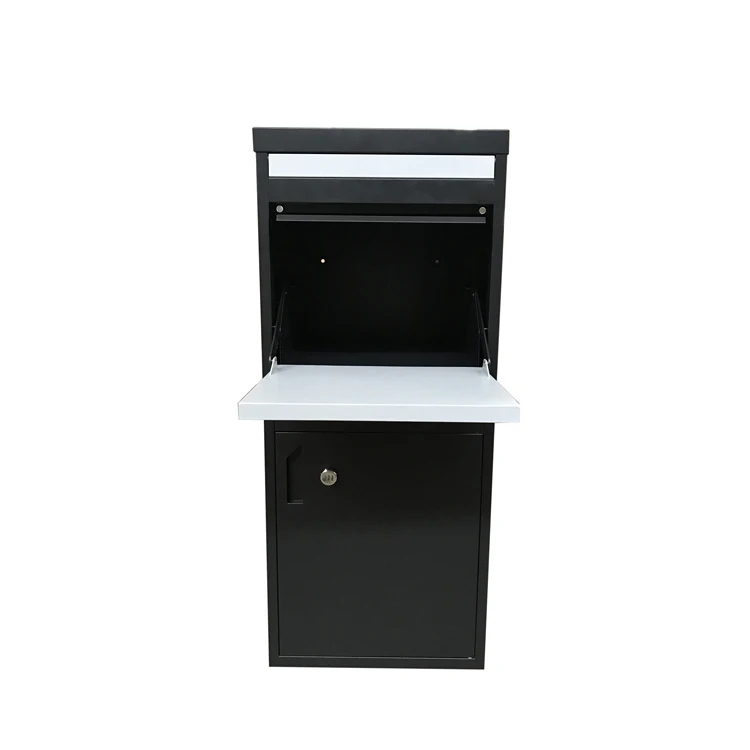 
Outdoor Home Packages Smart Stainless Steel Metal Parcel Post Letter Mail Drop Delivery Box 