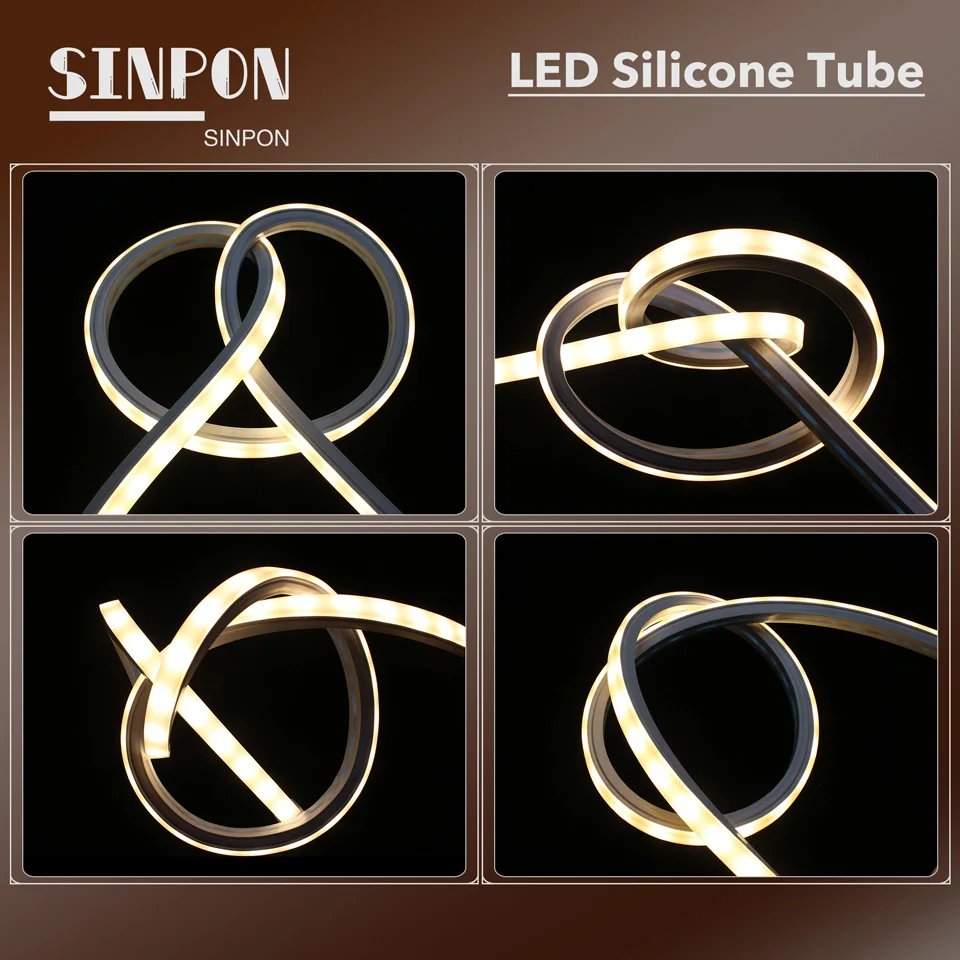 High Quality Mini Diffuser 6X6Mm Flexible Neon Led Silicone Tube For 3Mm Pcb Led Light Strip Silicone Tube