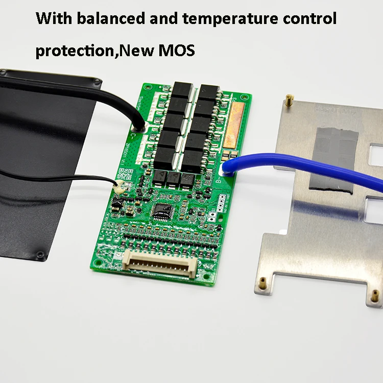 13s 48V lithium battery protection board  54.6V 40A common port EV ebike bms battery protection board BMS