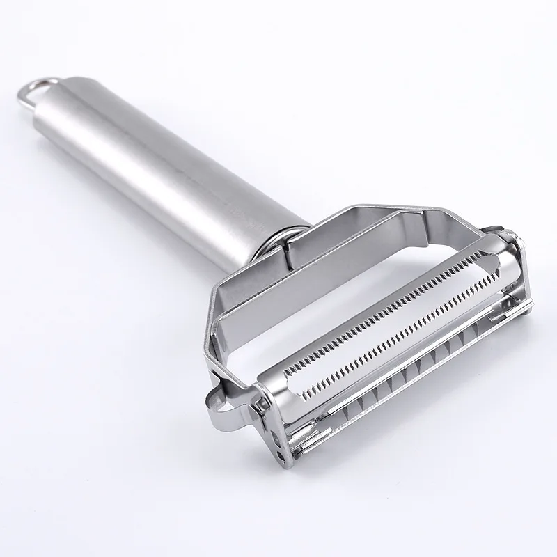 Stainless steel 3-in-1 fruit slicer hot sale Y-shaped pp handle fruit and tool apple vegetable rotary peeler