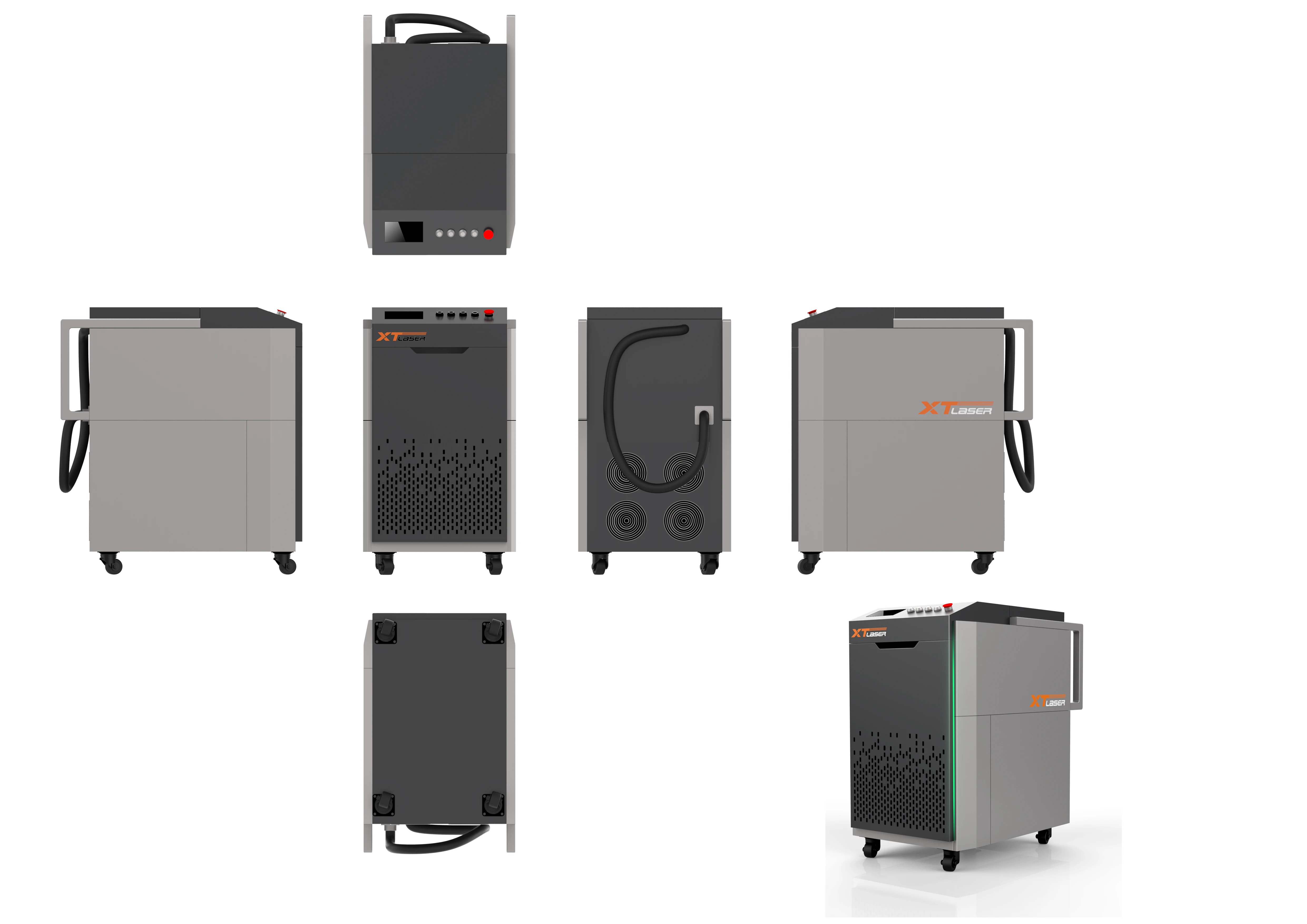 Handheld Portable Fiber Laser Cleaner for Metal Rust,Paint,Oil Removal