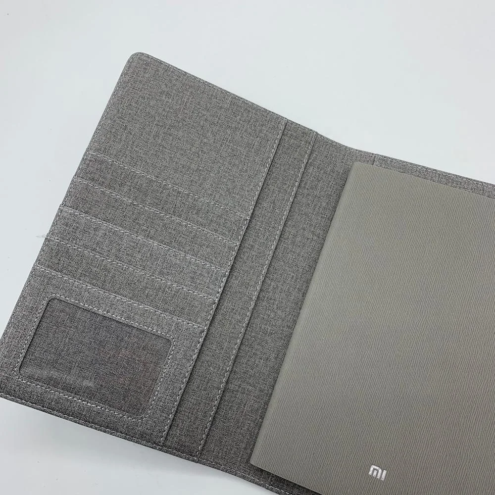
NEW DESIGN A5 leather cover diary with 2020 2021 planner inner for business notebook 