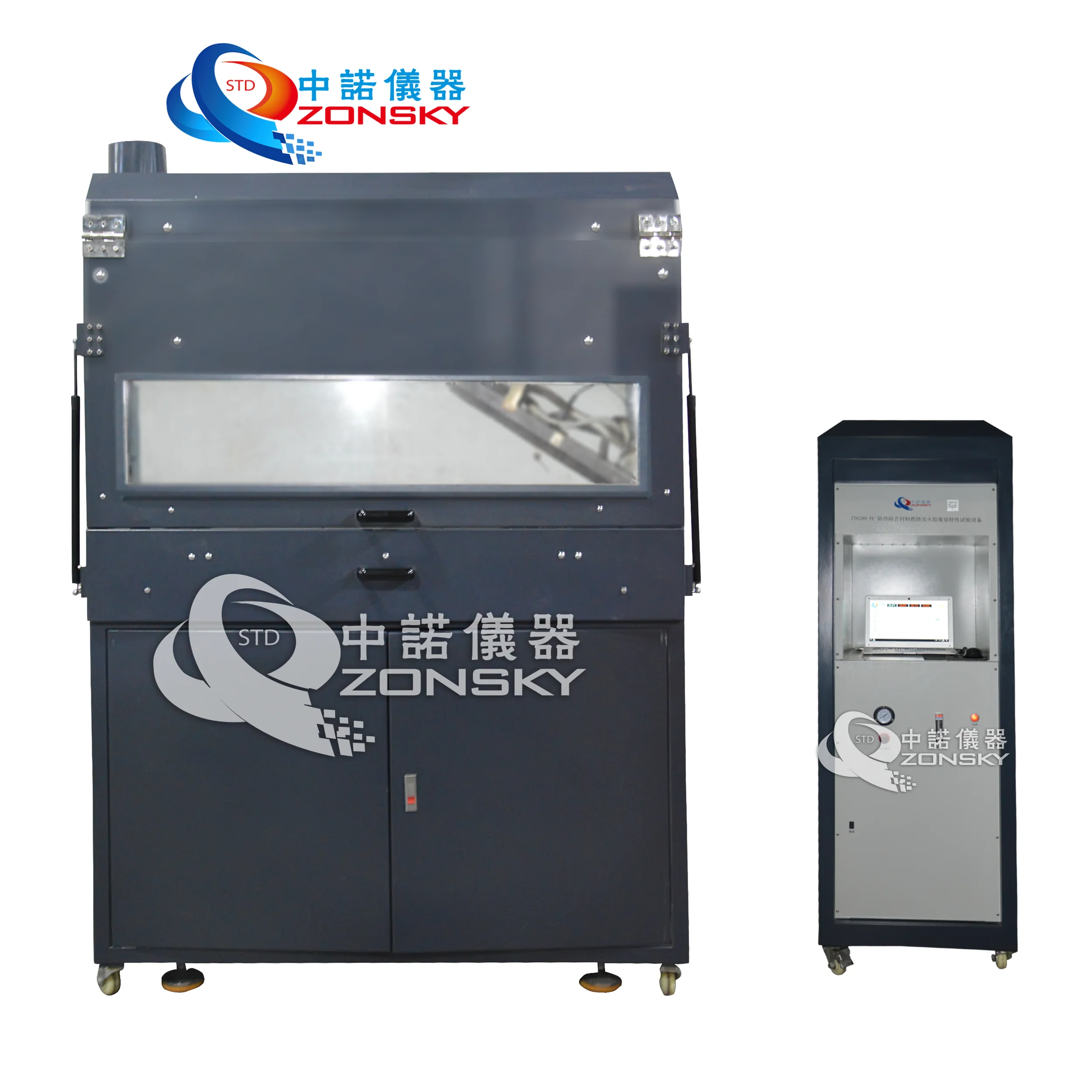 Thermal Acoustic Insulation Materials Flame Spread Flammability Tester