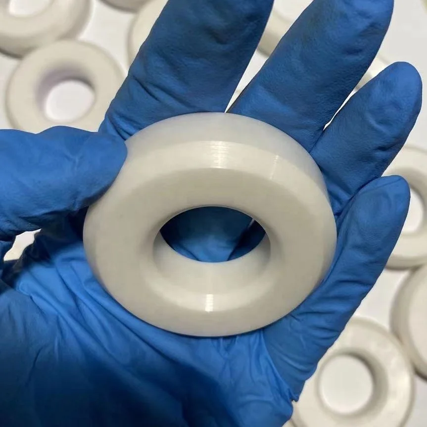 EZ-Isostatic Pressing Zirconia Toughened Alumina Ceramic Bushing ZTA Ceramic Alumina Al2O3 welding tile