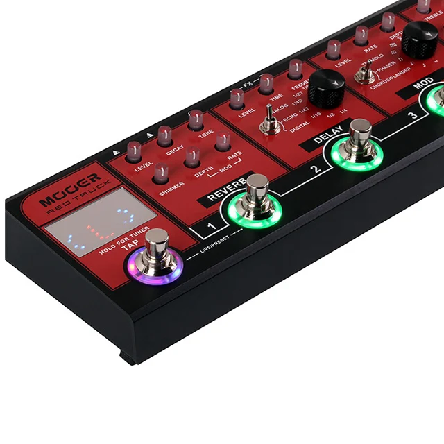 
MOOER Red Truck Guitar Combined Effects Pedal guitar pedal 
