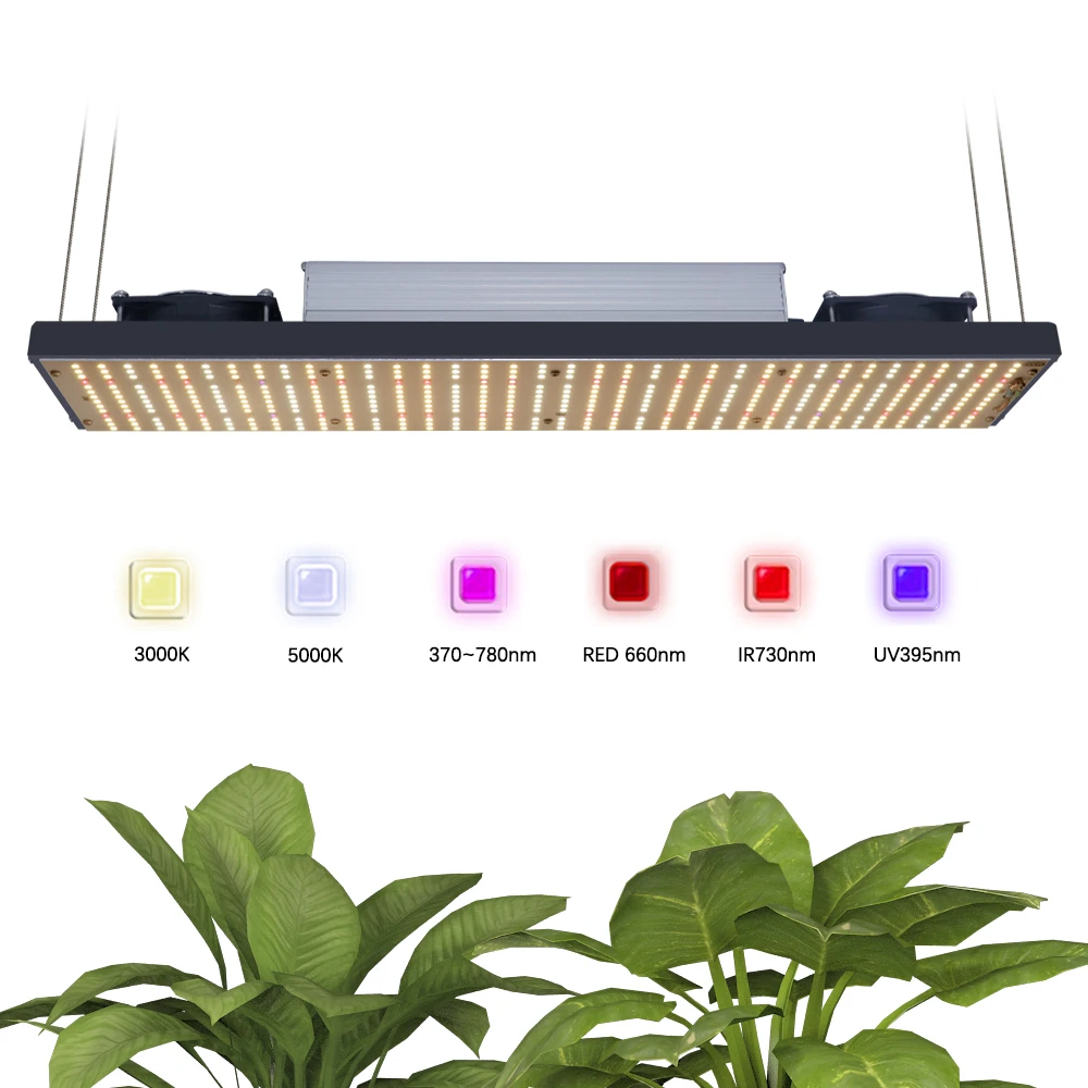 Best Full Spectrum UV IR 320w 640w 1000w Grow Light Led 8 Bar Dimmable LM282B Indoor Plant Led Grow Light