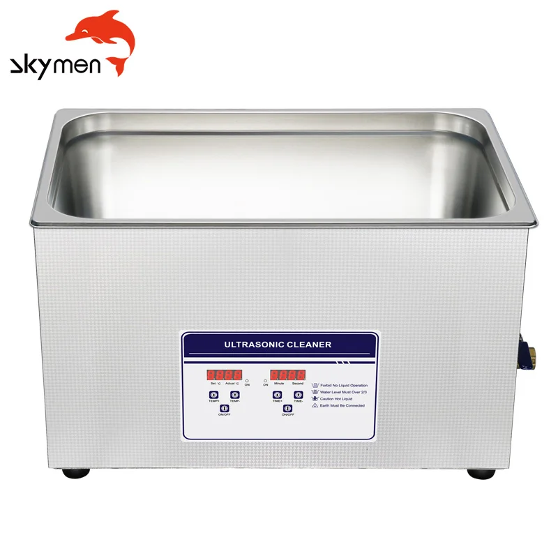 Ultrasonic Cleaner 30L 600W Stainless Ultrasound Bath Electronic Parts PCB Engine Gear Lab Solution