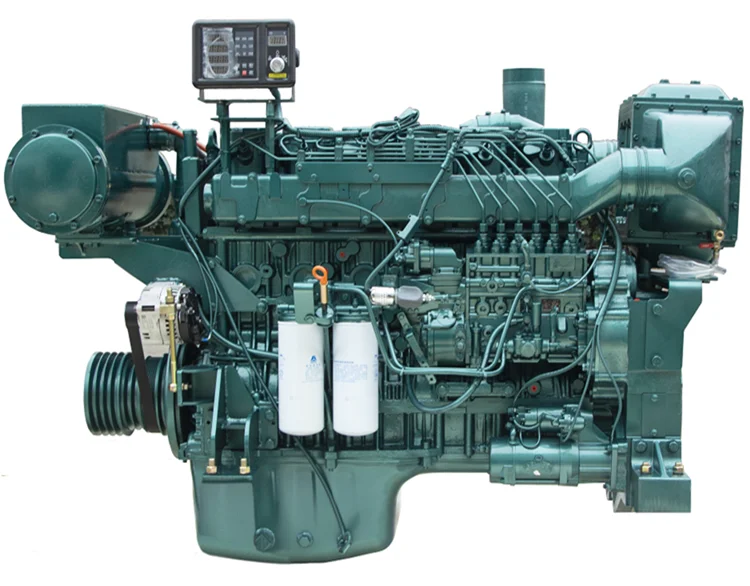 450hp высокоскоростные судовые дизельные лодочные двигатели Sinotruk D12.42C для лодки