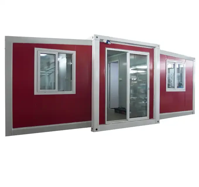 Wooden grain prefab houses  extendable container house quick install high quality cost-effective  fashionable