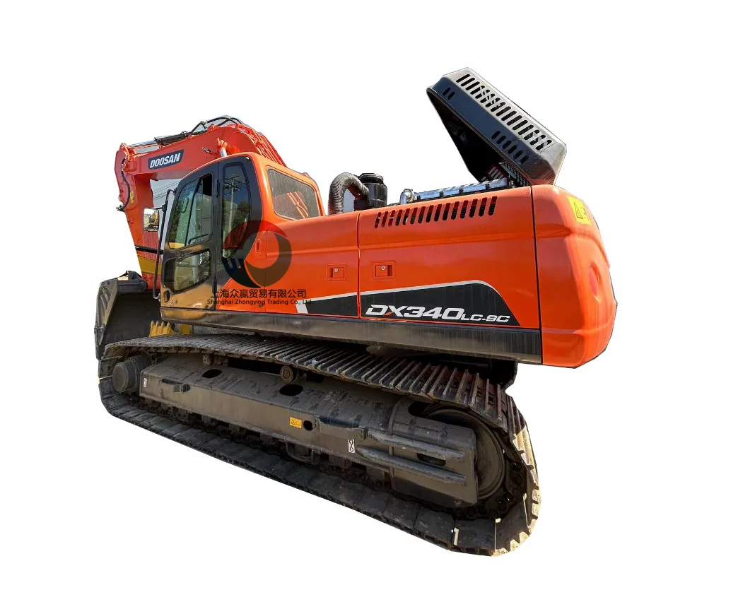 used doosan 340 excavator hydraulic crawler excavator Low working hours quality used machinery  Doosan dx340 dx300 dx225