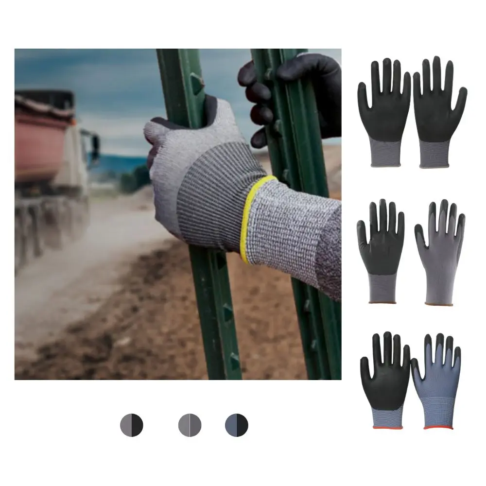Custom Wrapping Modern Style Waterproof Anti Cut Utility Construction Dishwashing  Nylon Kitchen Working Gloves in China