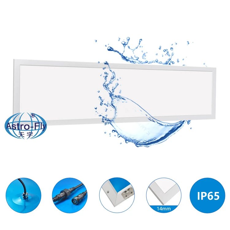 PMMA LGP Flicker-Free 150lm/W Dimmable UGR IP44 5Years Warranty CE TUV ETL RoHs 2x4 40W LED Flat Panel Light
