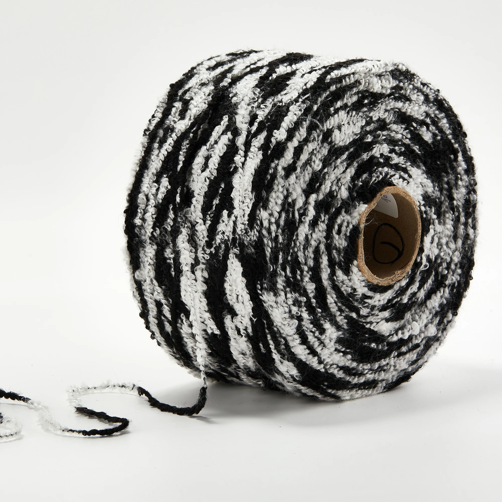 *RTS* 1Nm Loop Yarn 100% Polyester Loop Fancy Yarn Customized Color Fancy Yarn