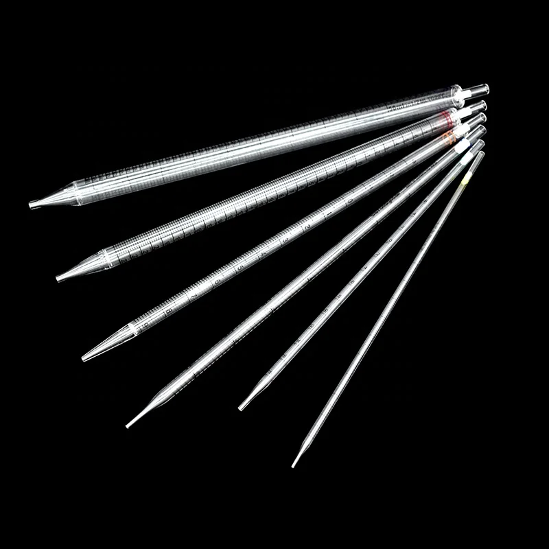 Plastic serological pipette 1ml Laboratory Wholesale Disposable 1ml Liquid Transfer Serological Pipette