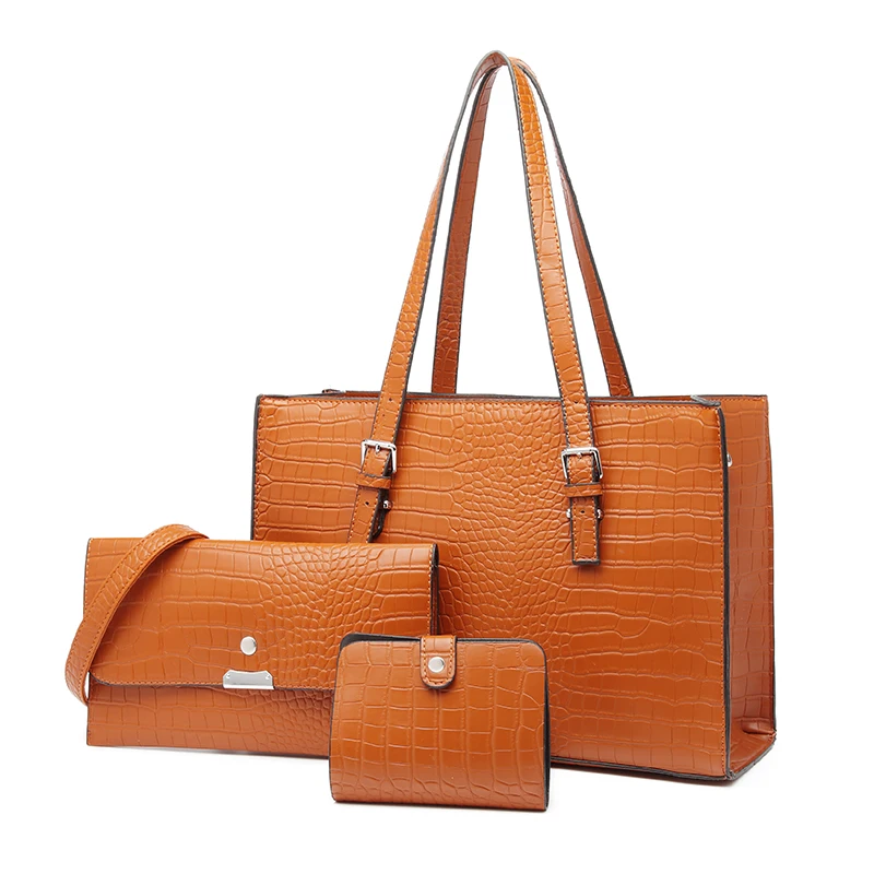 Wholesale luxury handbags for women  Purses  and  handbags  ladies  3  times  new  crocodile  prints  are  on  sale shoulder bag