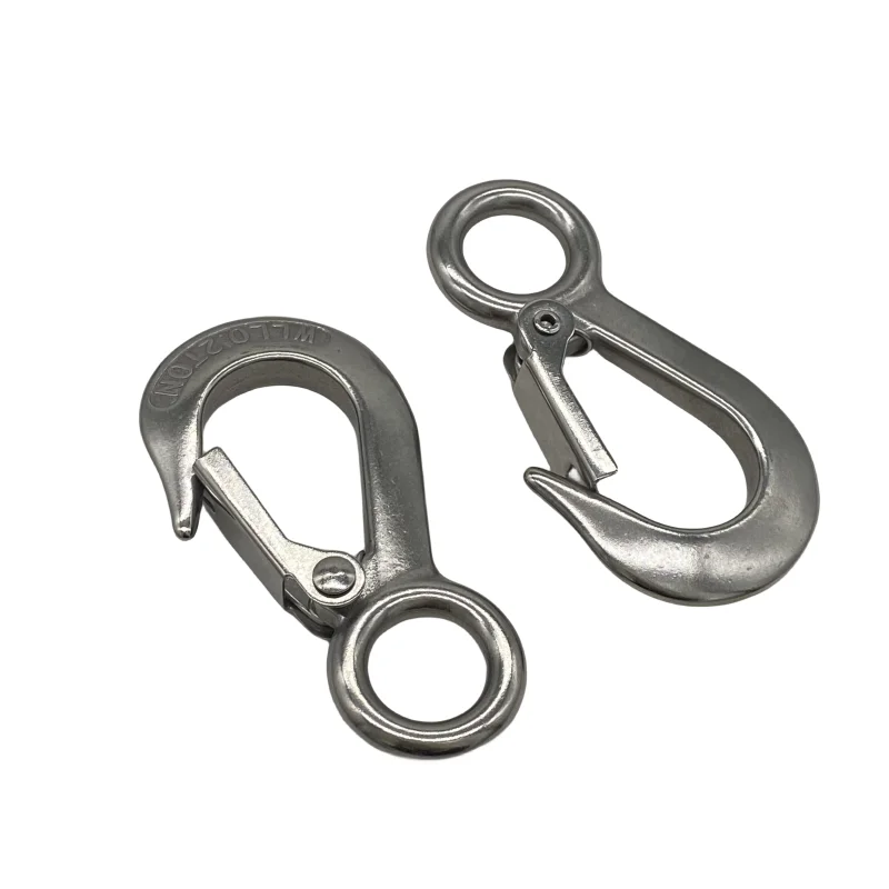 China Factory Outlet lifting eye hoist hook heavy duty lifting hooks stainless steel ISO9001