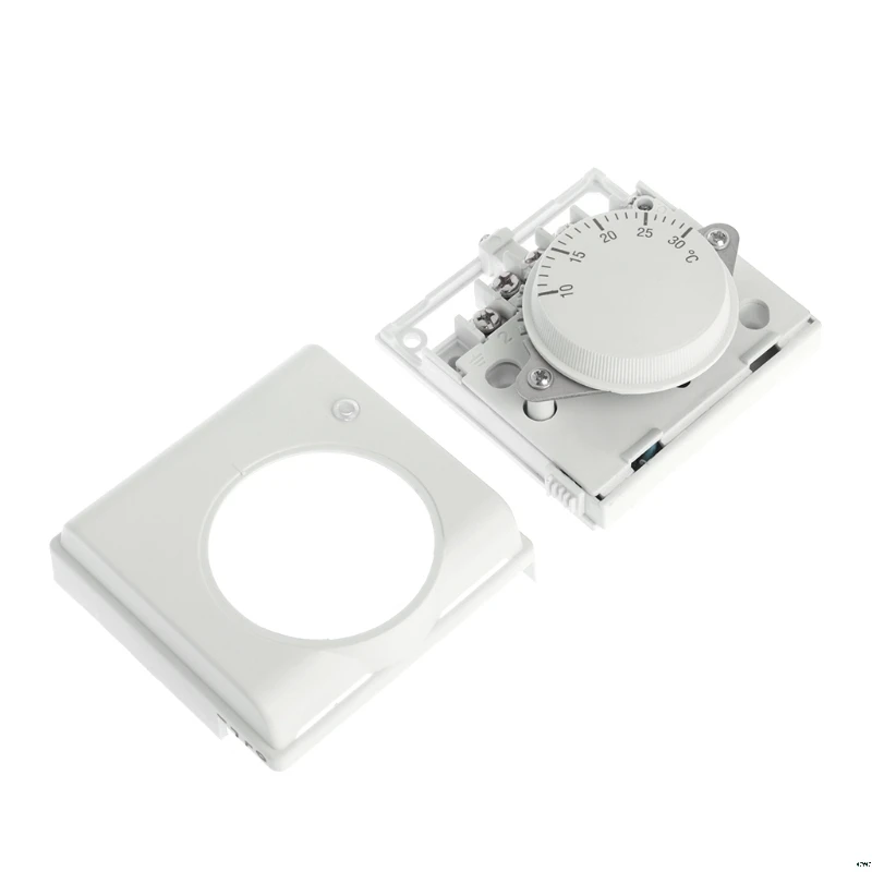 220V 6A Mechanical Room Thermostat Temperature Controller Air Condition and Floor Gas Boiler Heating