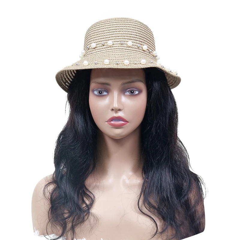 
 Long Straight Transparent Lace Highlighted Human Hair Wigs Highlight Body Wave Hair Full Wig  