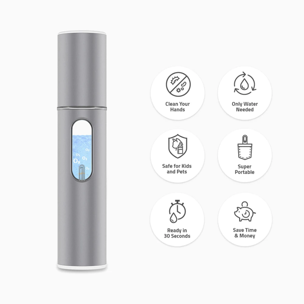 New multifunction efficient homemade sterilization Ozone water sprayer o3 water spray Portable Ozone sterilizer