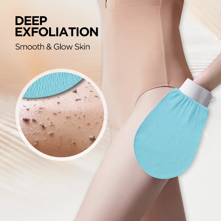Morocco Bath Gloves Scrubbing Exfoliating Gloves Hammam Scrub Mitt Magic Peeling Glove Exfoliating Tan Removal Mitt