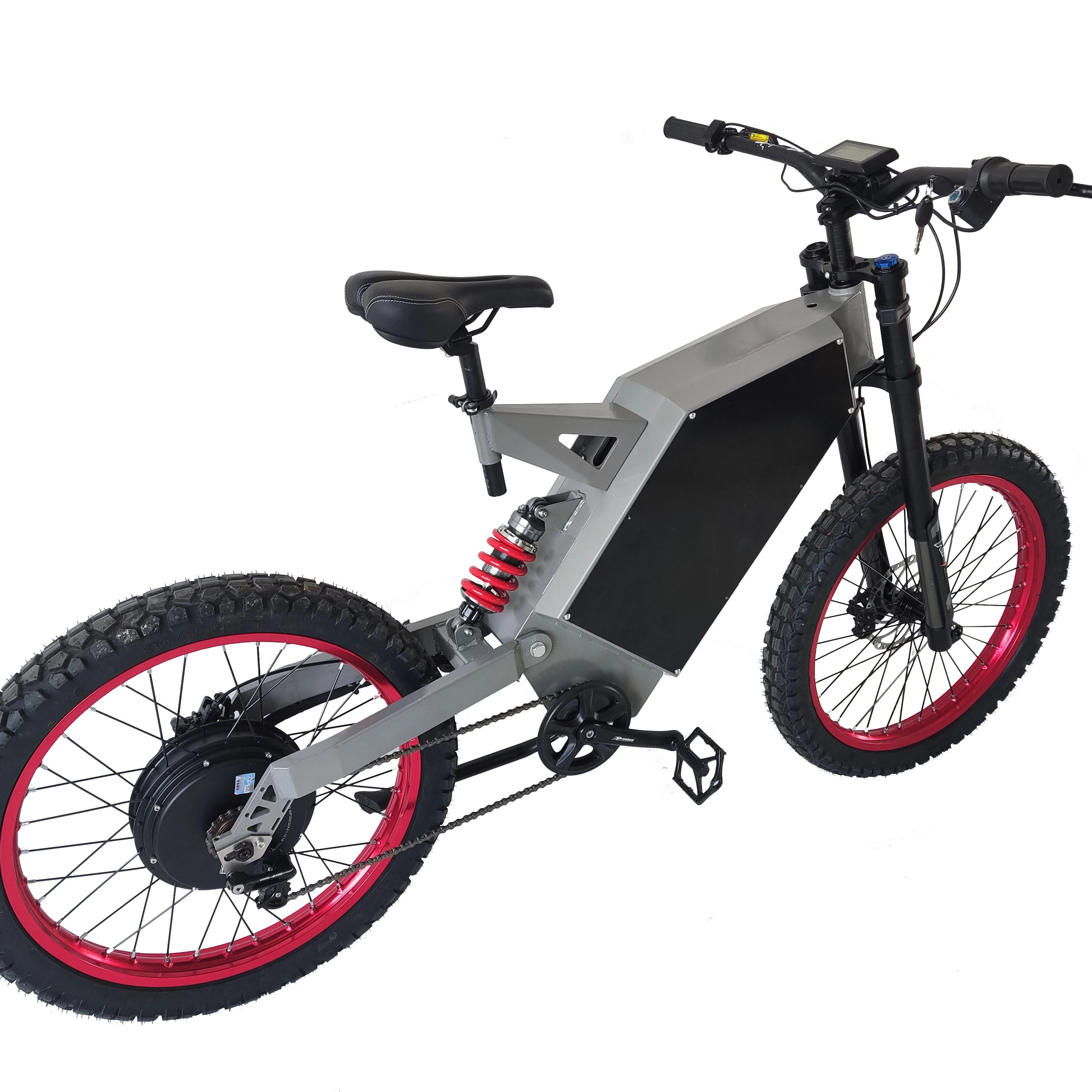 Wholesale Price Buy Electric Bikes 50ah battery 10000w Fat Tire Electric Bicycle motor chopper electric scooters