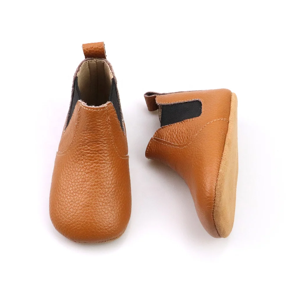 little kids warm boots outdoor safety custom leather wholesale baby shoes