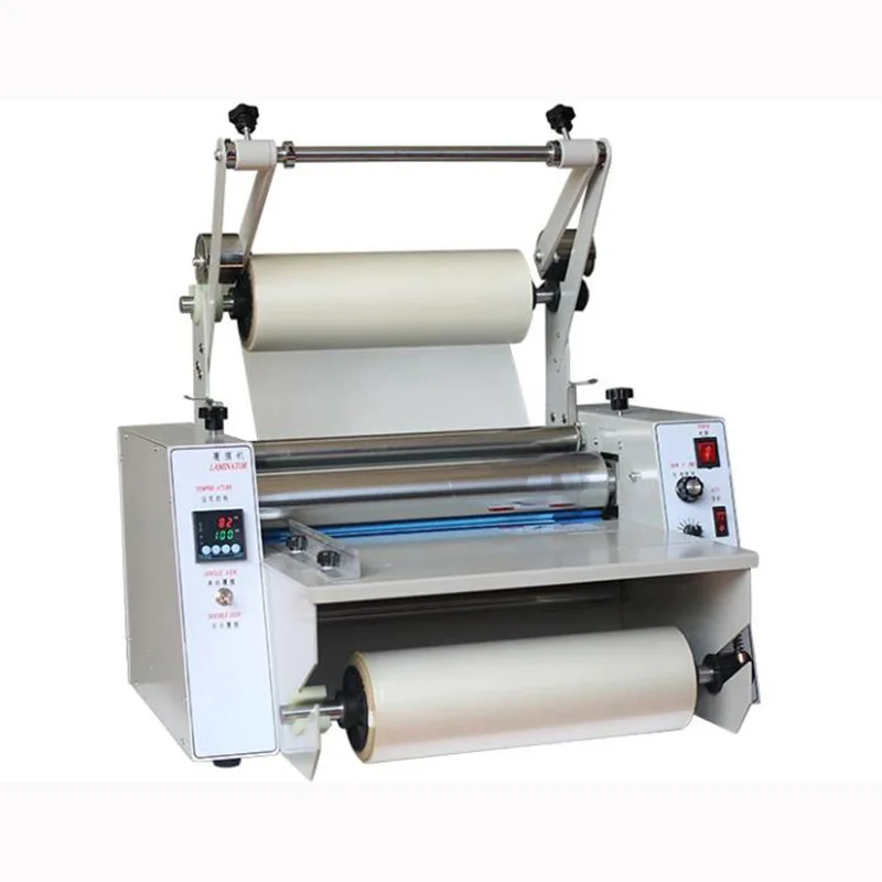 365 мм рулонный ламинатор одинарная и двухсторонняя машина для ламинирования бумаги