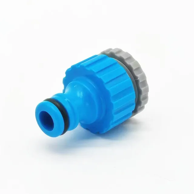 Прочный PP ABS PVC 2 в 1 садовый шланг кран разъем 3/4 дюймов и 1/2 без брызг воды адаптер краны