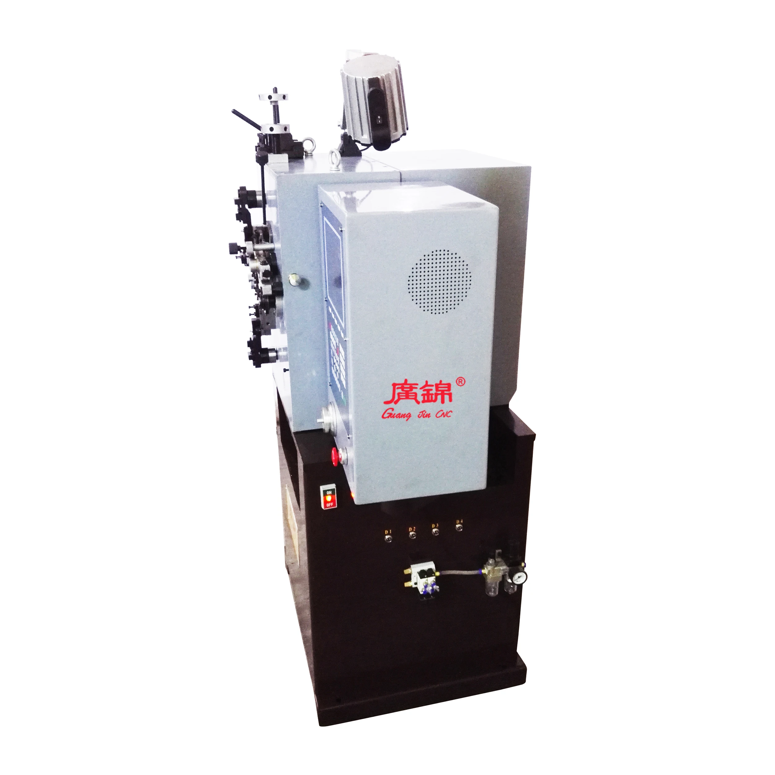 4-осевая высокоскоростная пружинная намоточная машина 2 мм катушка пружинная машина для изготовления гелевой бластерной пружины