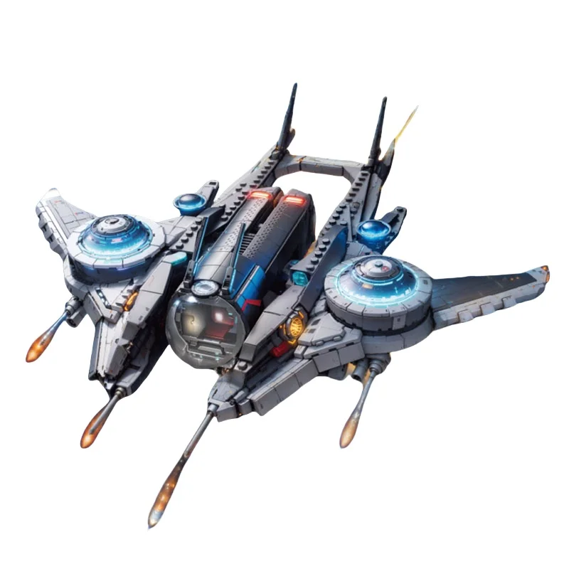 NEWEST DIY BUILDING BLOCKS START SHIP