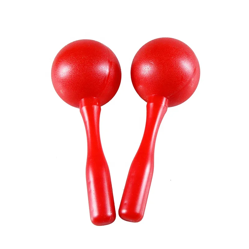 Музыкальный игрушечный пластиковый материал Maracas музыкальный инструмент maracas