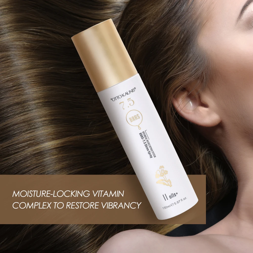 OEM Private Label Hair Care Products Orgain Jojoba Oil Scalp Treatment Shine Thermal Protection Hair Mist Spray