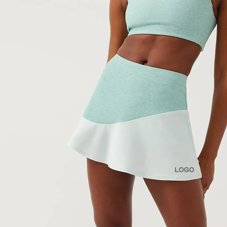 Women Yoga Sports Shorts Girls Gym Short Dance Skirt Shorts 2022 Solid Color Pant Anti-Emptied Tennis Skirts