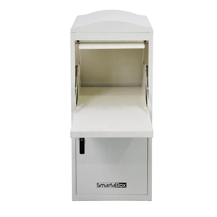 Modern Pull-out Rust Weather Proof Vertical Wall Mount Drop Locking Mailboxes Parcel boxes