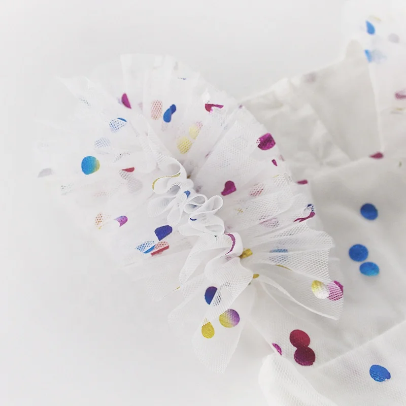 Posh Wholesale Boutique Baby Party Clothes Sequin Lace Chiffon TuTu Button Girl Dress  For 2-6 Years Made In China