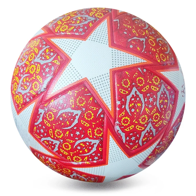 Customize cheap Match Cup football Soccer Ball material have PVC/TPU/PU Training Official Standard Size And Weight Soccer Ball
