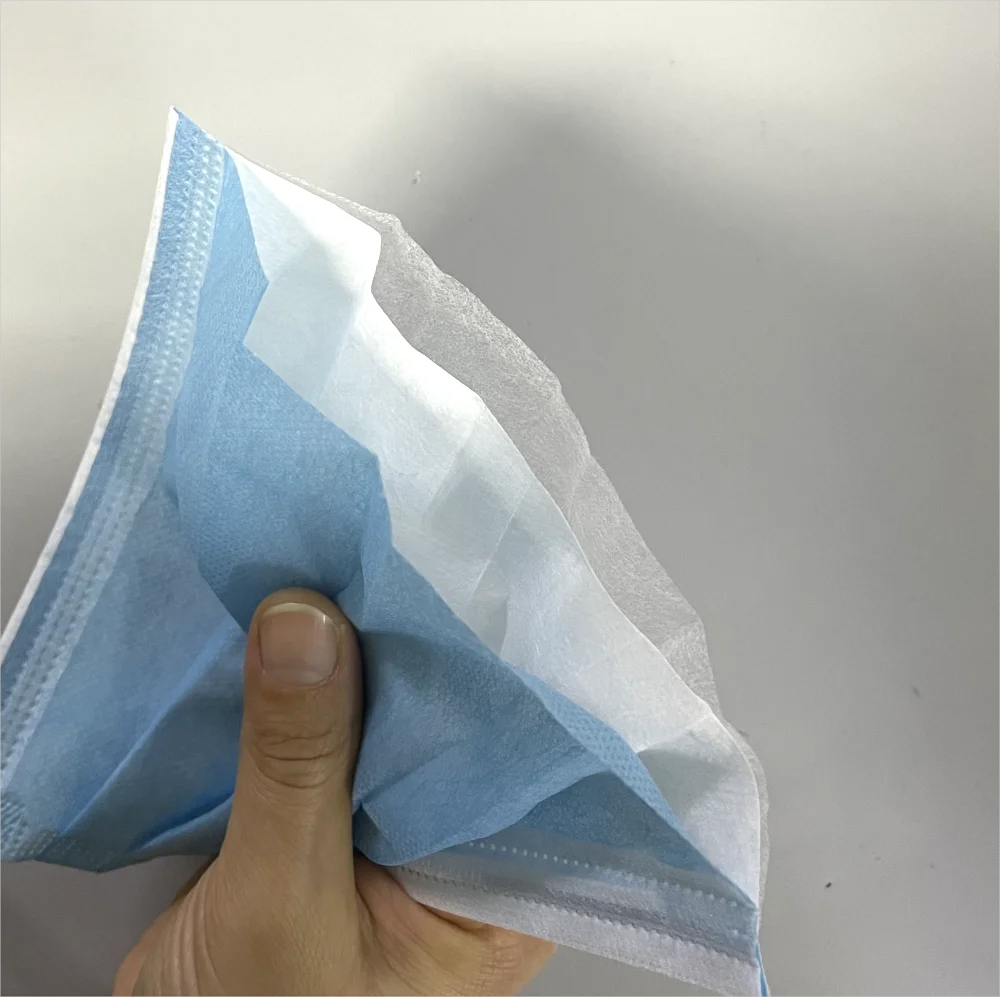3 ply IIR CE Certified Disposable Surgical Medical Facemask Face Masks Custom Design Wholesale Face Mask