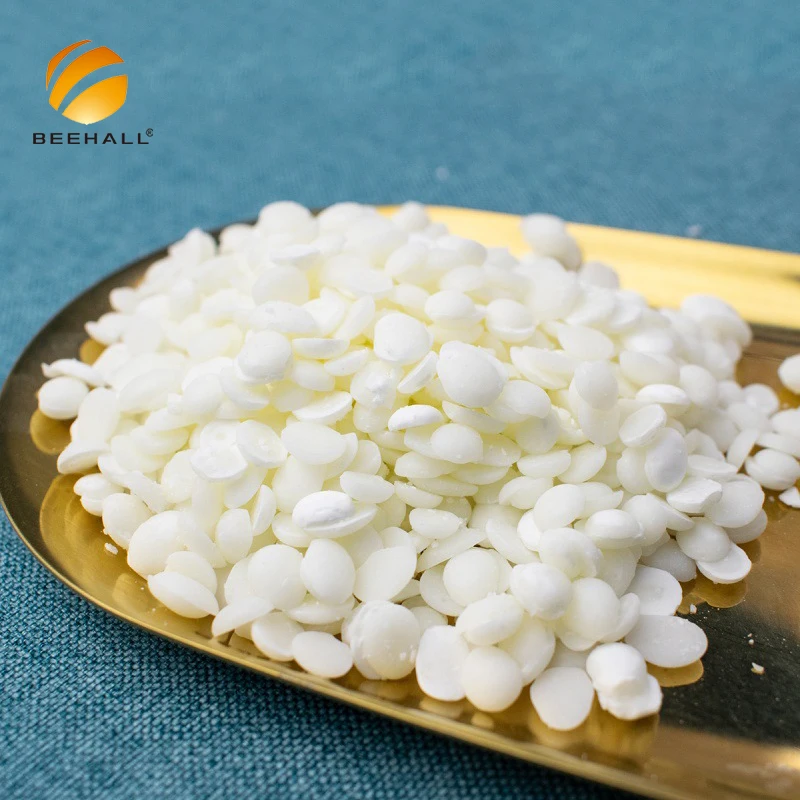 BEEHALL Organics Soy Wax Beads for Candle