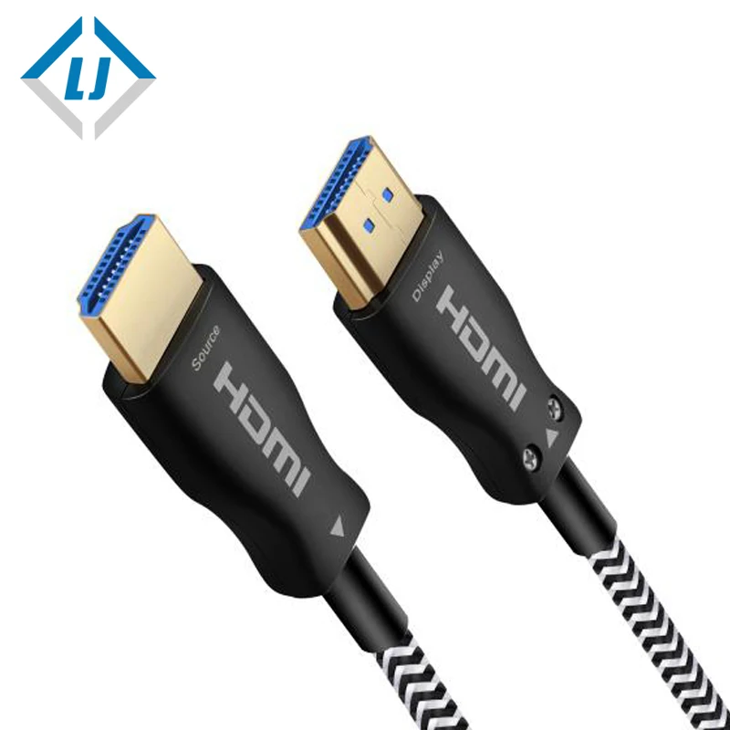 24 к позолоченные мужчинами hdmi волокно оптический кабель для мультимедиа