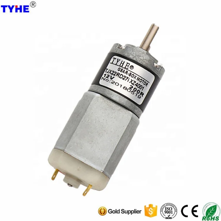 Завод товаров 22 мм 6 мм вал 1000 об/мин высокий крутящий момент низкий au/min. dc планетарный двигатель передач