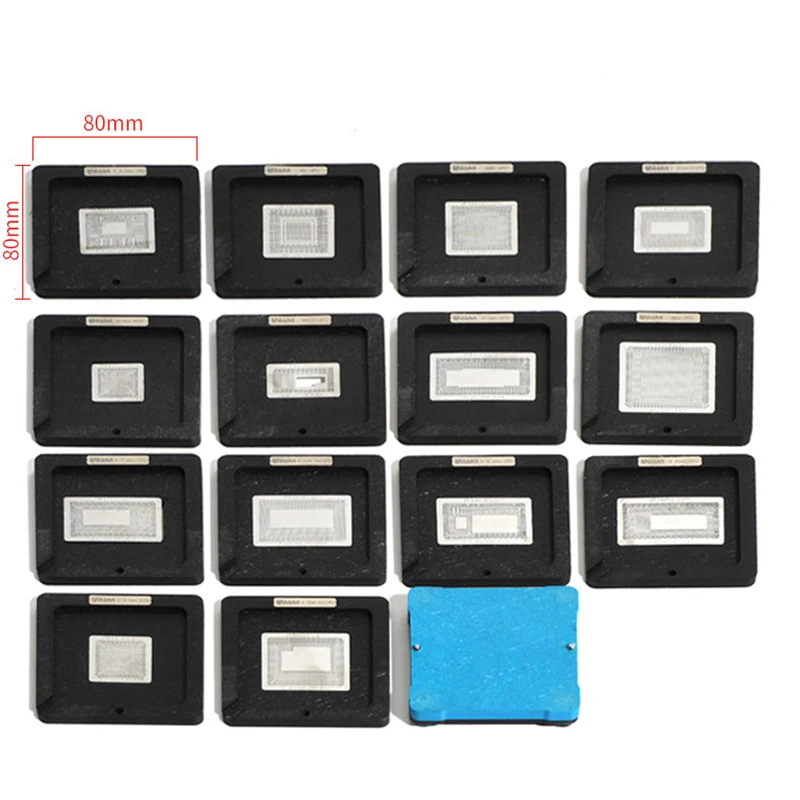 -201B BGA Balls Reballing Kit Tin Planting Platform for PUM SMC  T1 T2 RAM NAND WIFI Power Chips