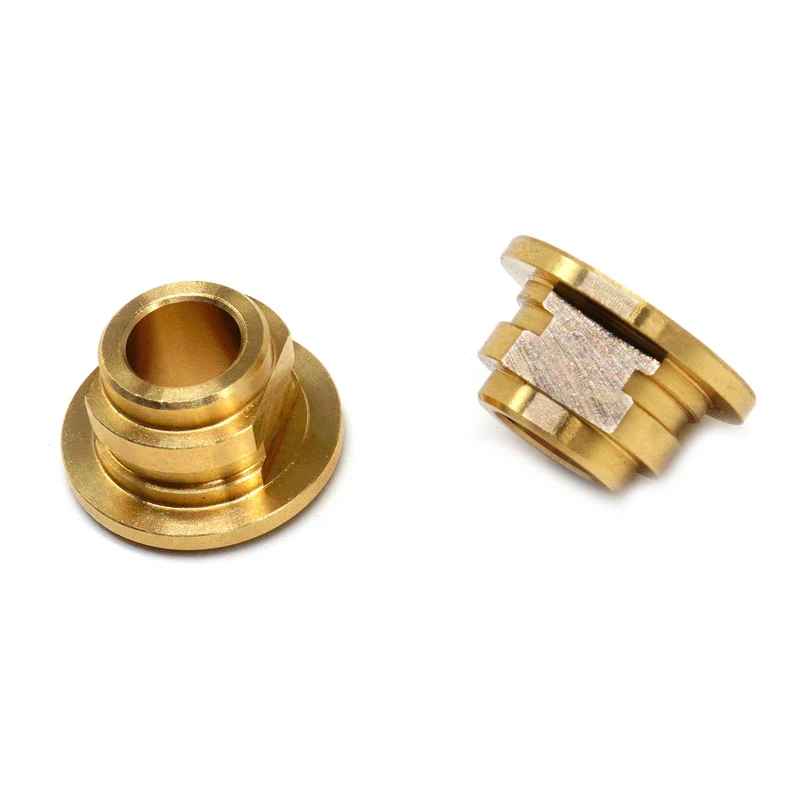 Custom brass fasteners for Flat Socket Applications Brass Shoulder Washers
