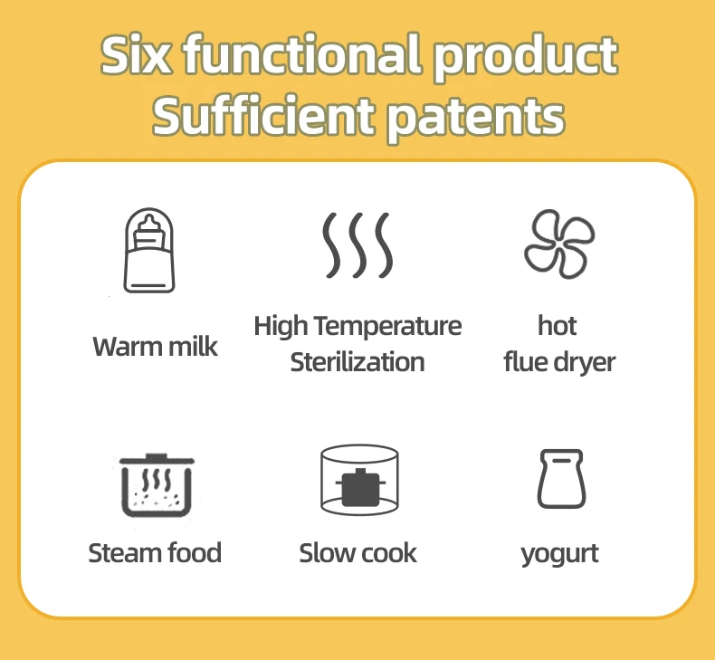 Spot New Products steam sterilizers for baby bottle milk With Wholesale Popular