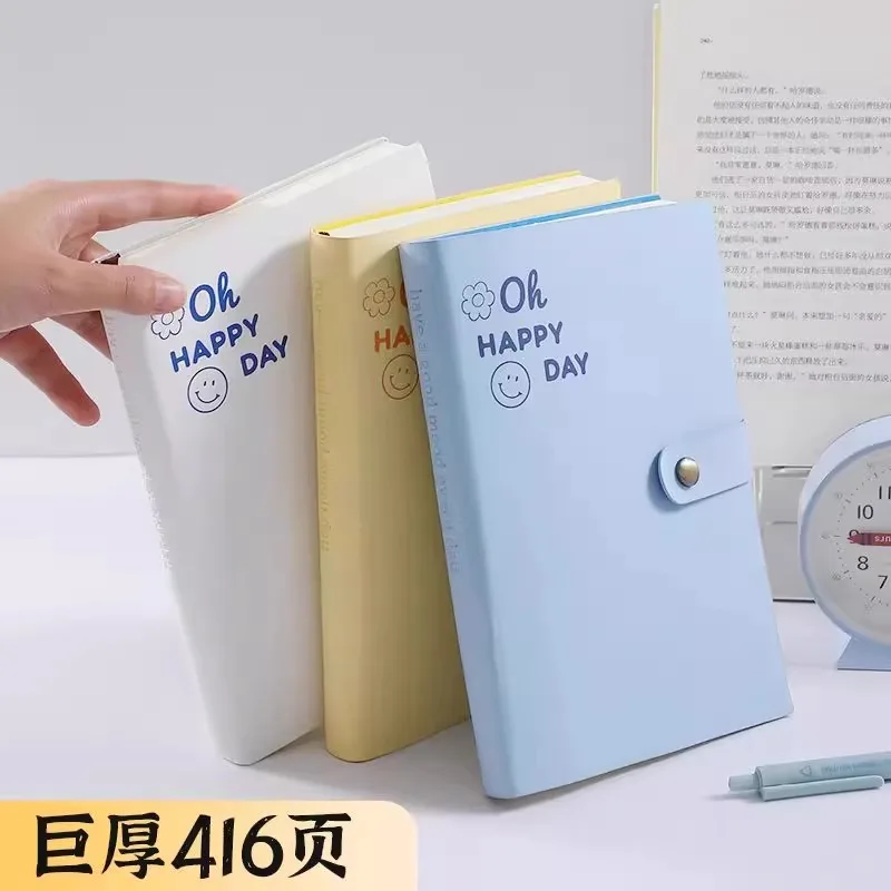 2025 new notebook 416 pages extra large and thick A5 notepad can be customized