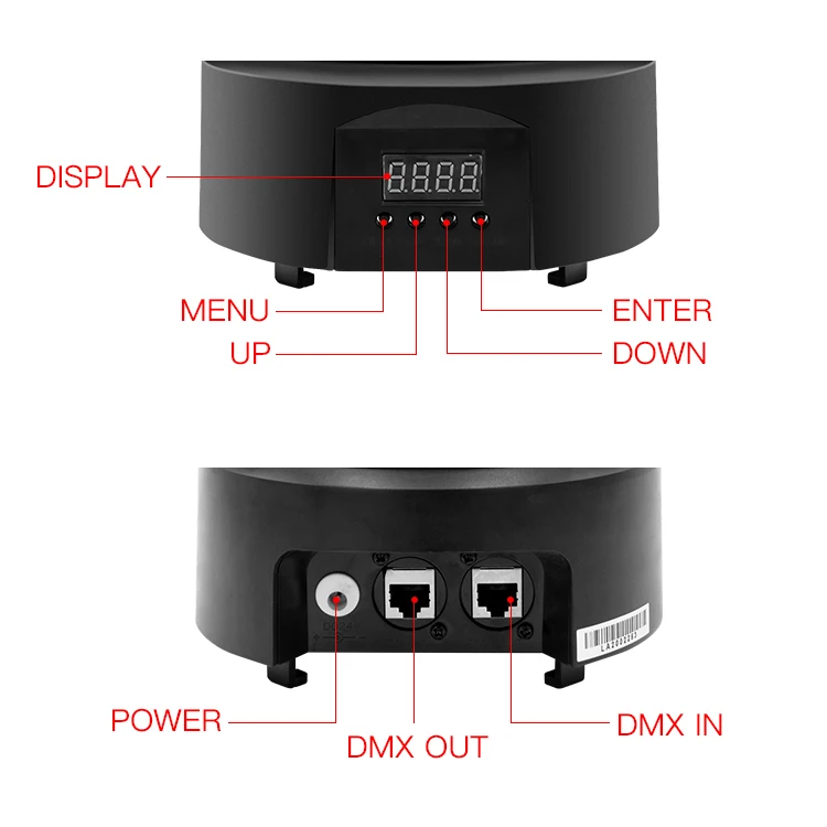 Большой ковш LS3000-RGB высокой яркости светодиодный точечный движущийся головной свет Полноцветный RGB анимационный лазерный сценический