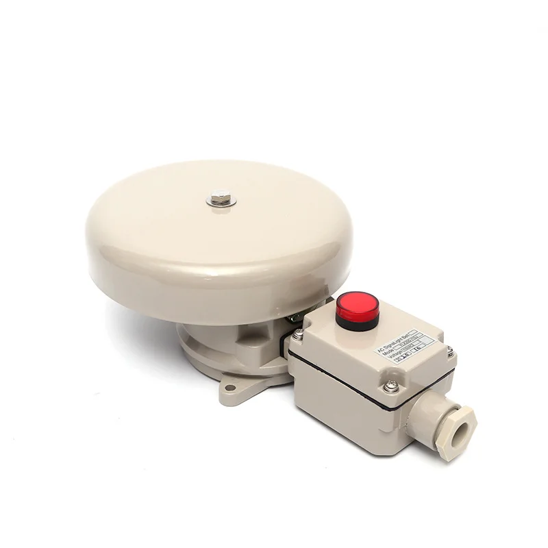 IMPA 793445  Marine Electric Fire Alarm Bells YLX200-110J with Pilot lamp 95DB IP56 AC110V