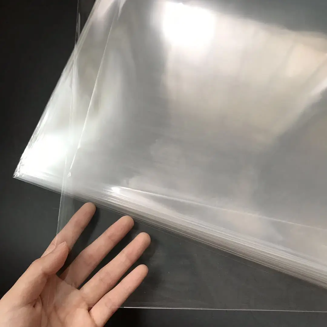 Сумка с рукавами MU CD DVD дешевое Прозрачное нижнее белье канцелярские принадлежности пекарня BOPP самоклеящийся пластиковый пакет