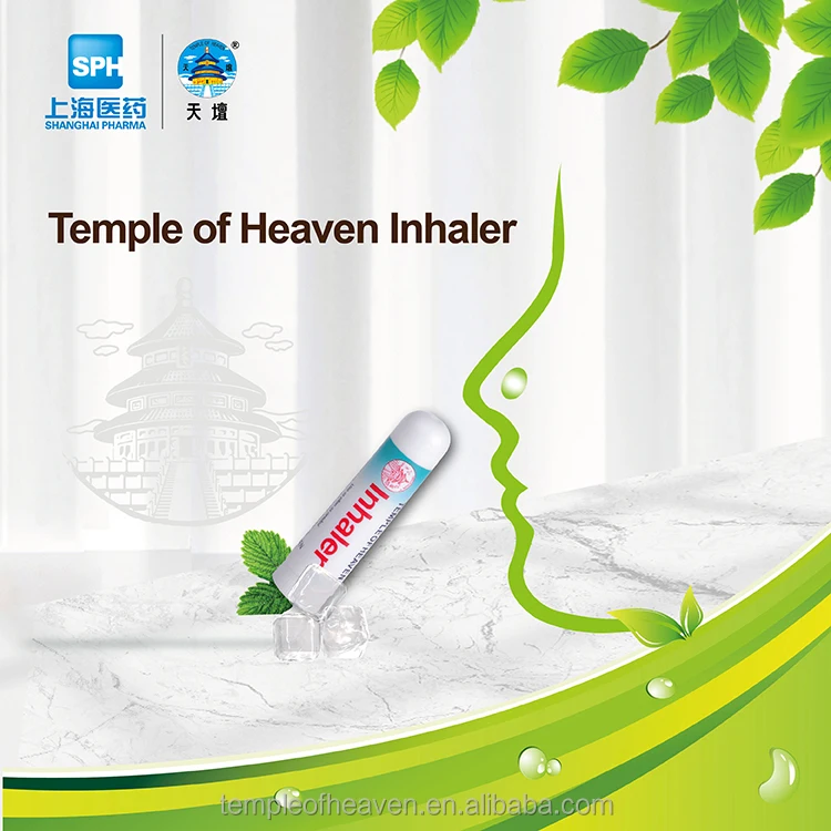 Spots OEM ODM nose inhaler for Eliminate Bad Smell Treat Headache Heat Stroke