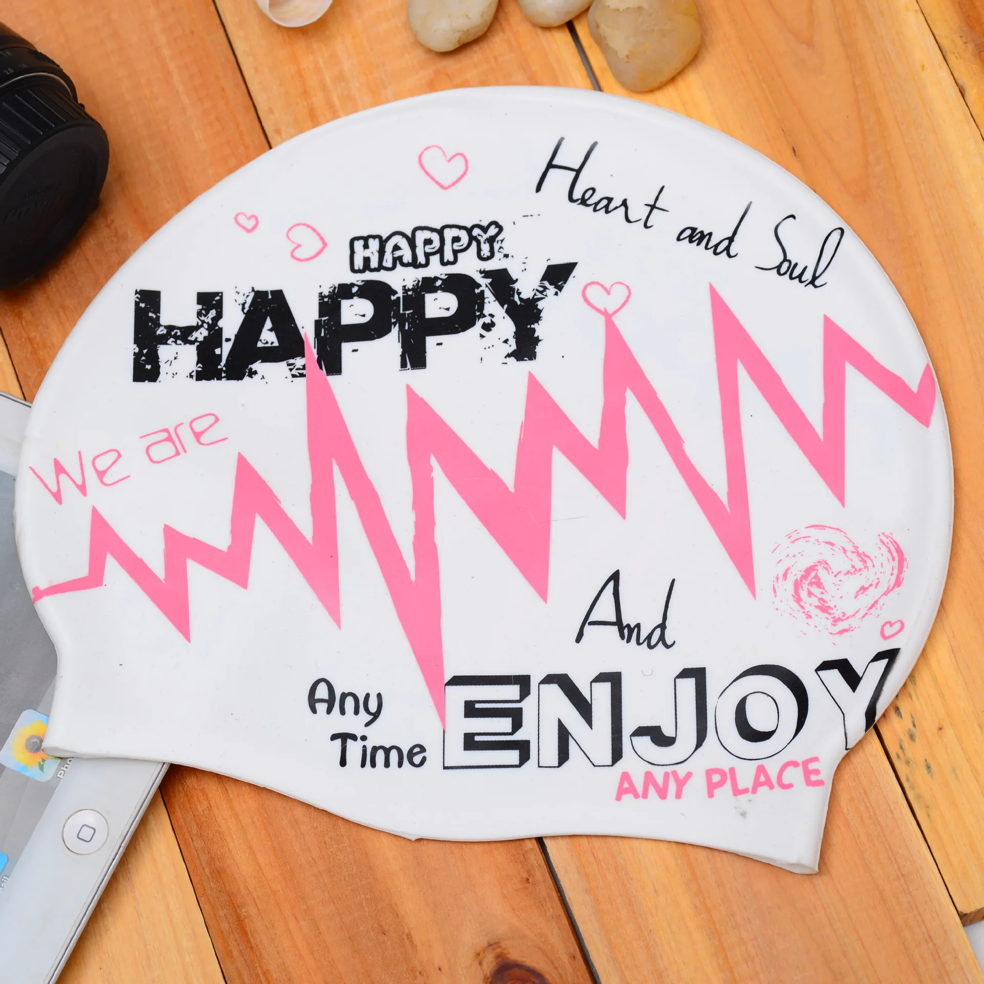 High Quality Wholesale Adult Swimming Caps Silicon Swim Caps Printing