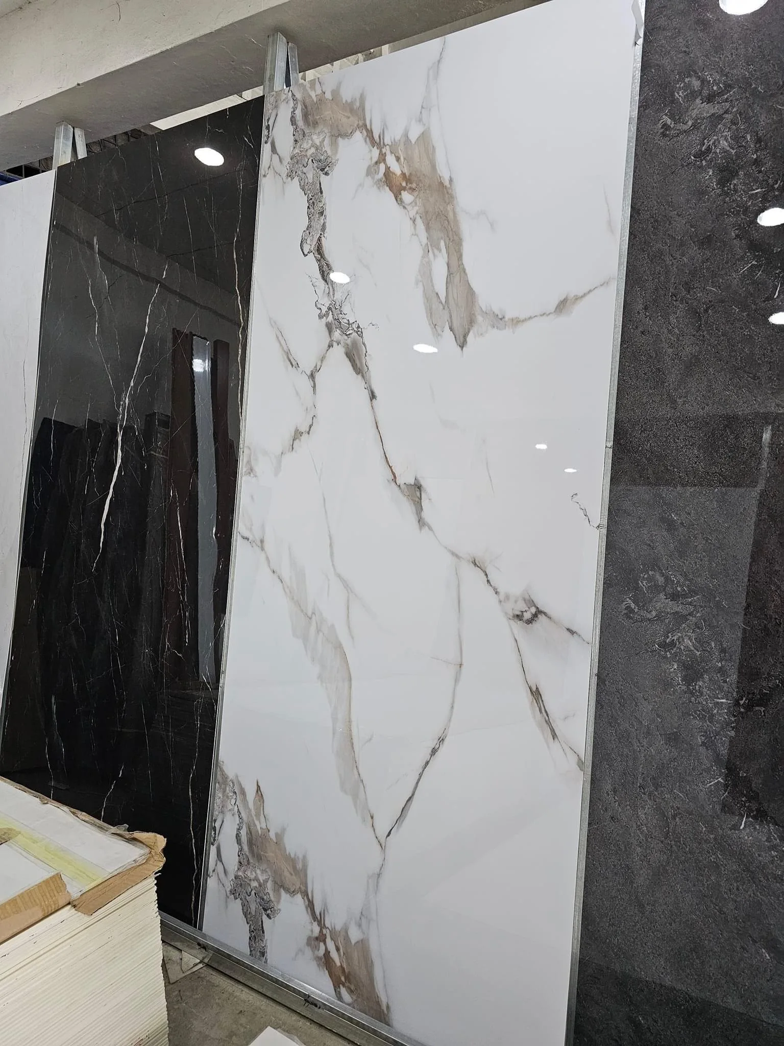 Wholesale Pakistan 4x8 UV Sheet High Glossy Waterproof Fire Proof PVC Marble Sheet